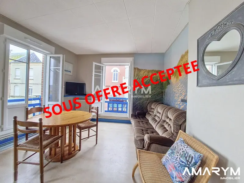 Appartement 3 pièces avec vue dégagée, à Ault, Ault