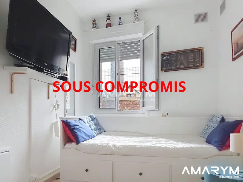 Deux-pièces de 18 m² à vendre, Ault