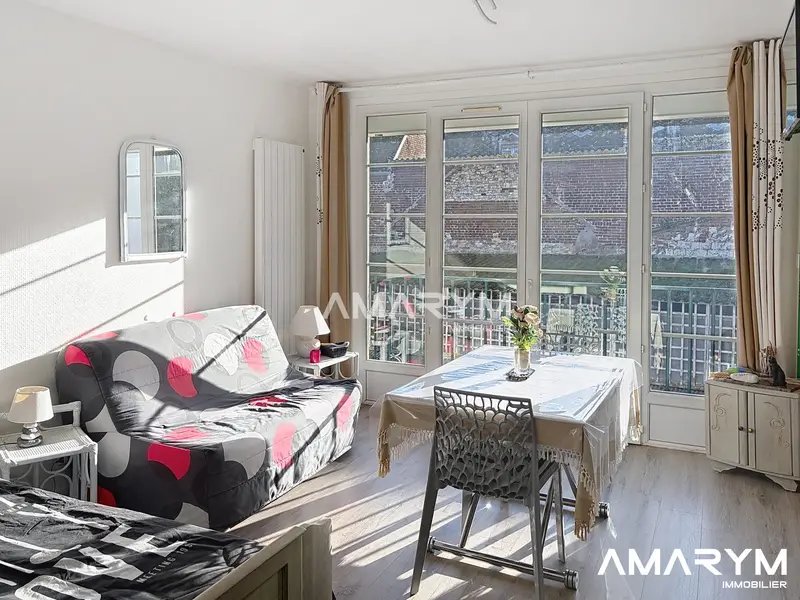 Studio de 26 m² avec balcon, Le Tréport, Le Tréport